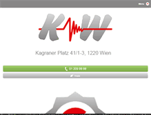 Tablet Screenshot of dasfernsehservice.at